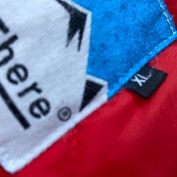 Ski Snowboard Jacket Size XL Men Red/Black Hooded  OUTDOOR VINTAGE HEAVY COAT - Picture 13 of 13